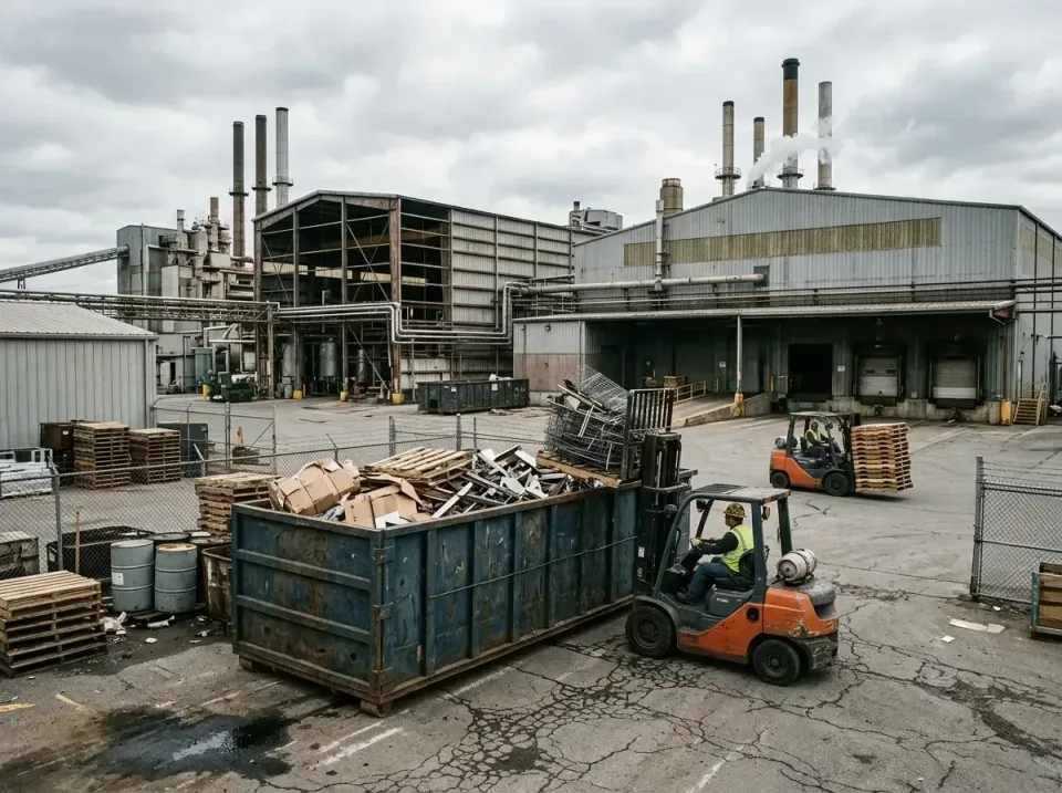 industrial-factory-scrap-conta-003 — frequently asked questions, Cheap Roll-off Dumpster Rentals in Justice, IL